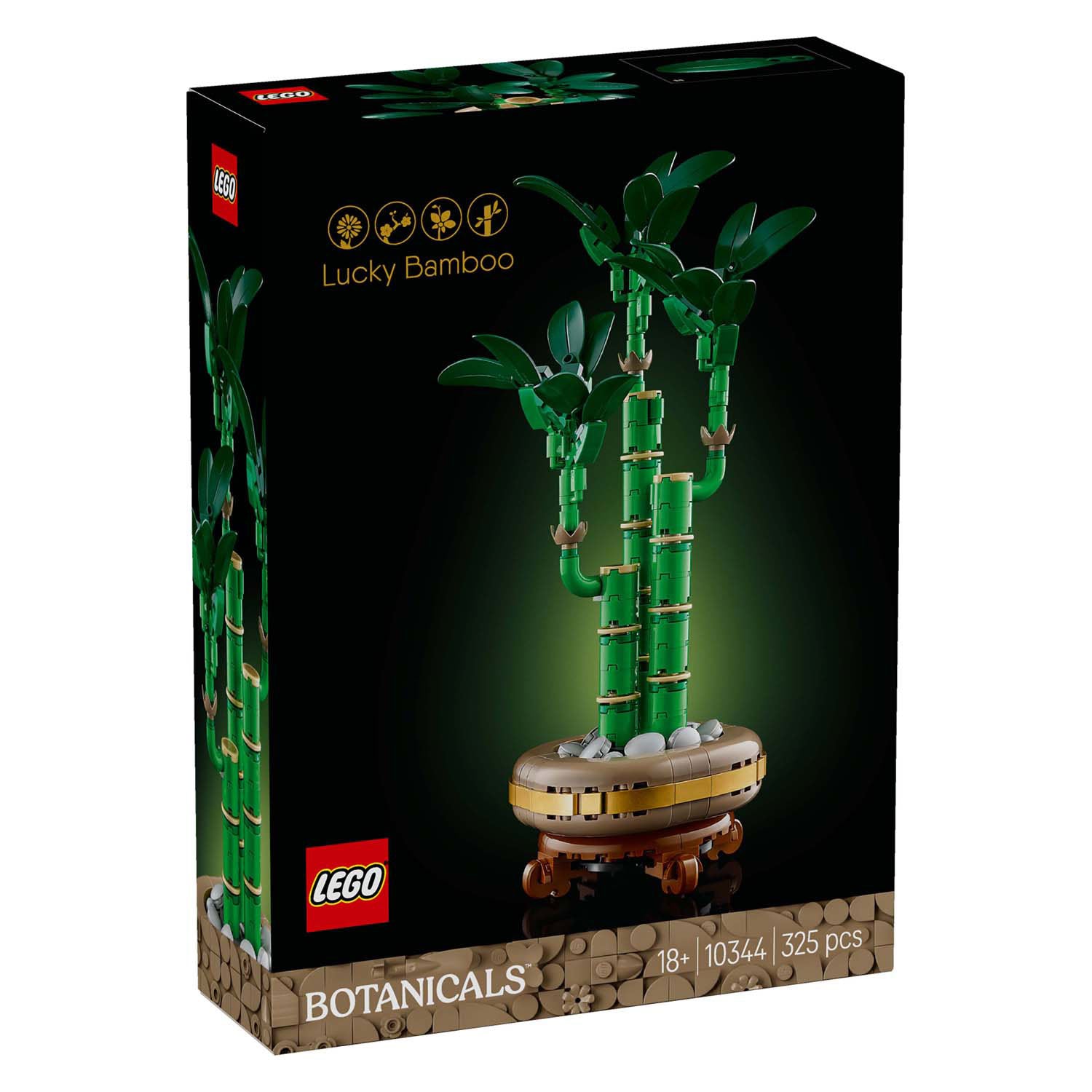 Lego ® botanicals bamboe - plantendecoratie - 10344
