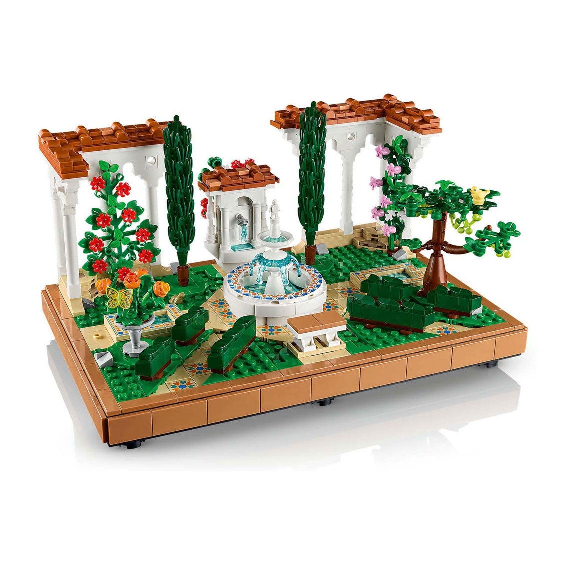 Lego iconen 10359 tuin met fontein