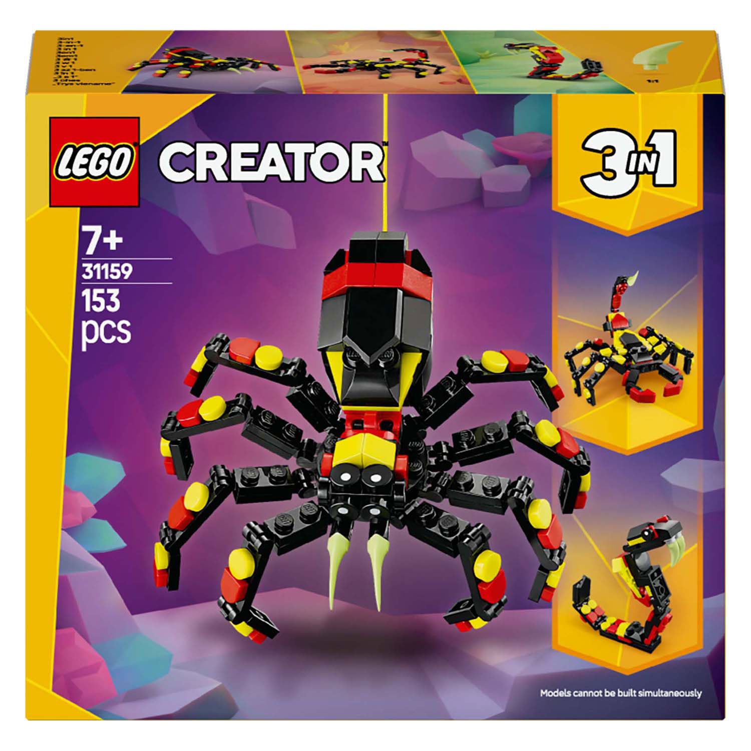 Lego creator 31159 wilde dieren: spannende draai