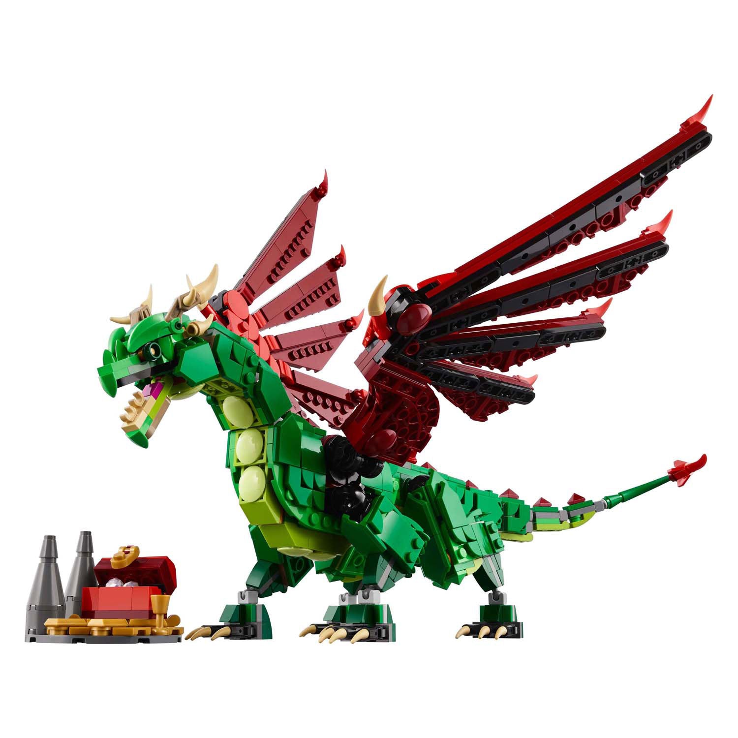 Lego creator 31161 zelfgemaakte draak