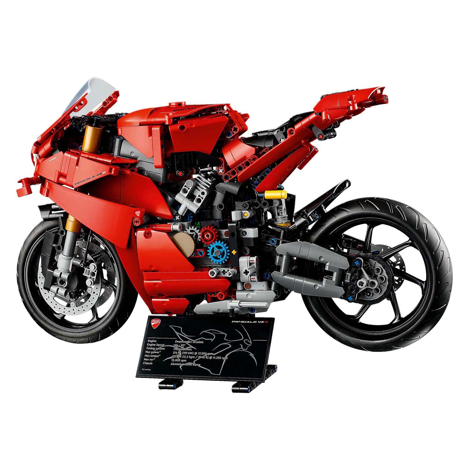 Lego technic 42202 ducati panigale v4 motor