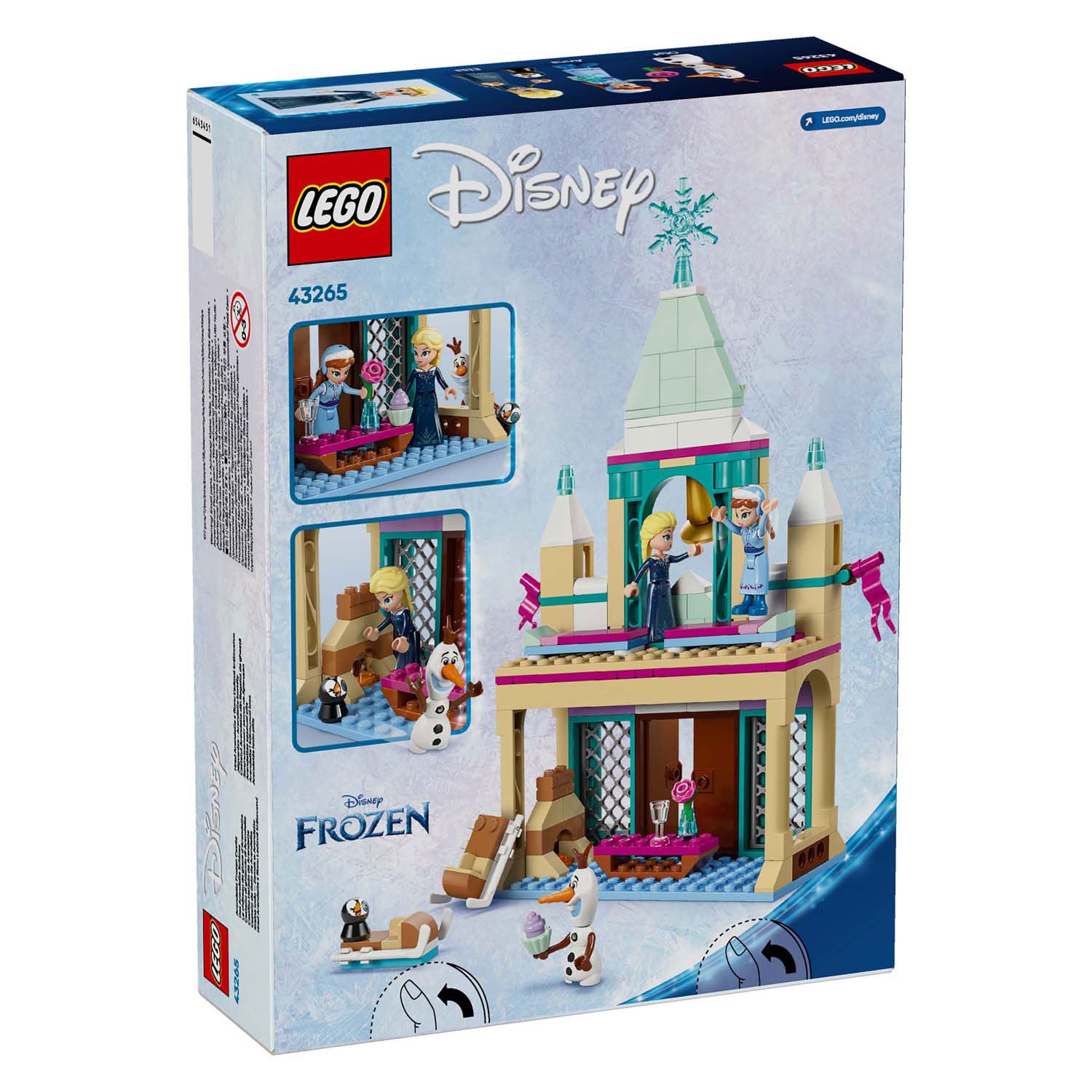 Lego disney prinses 43265 bevroren kasteel van arendelle