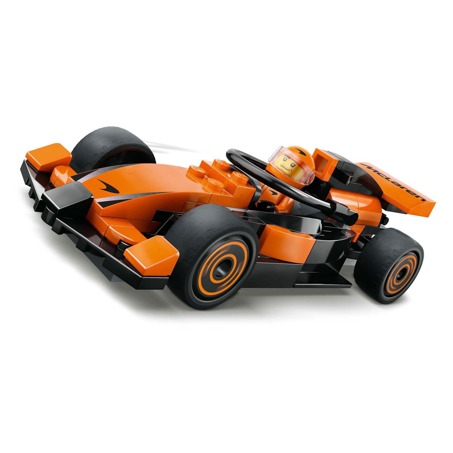 Lego city 60442 f1 coureur met mclaren racewagen