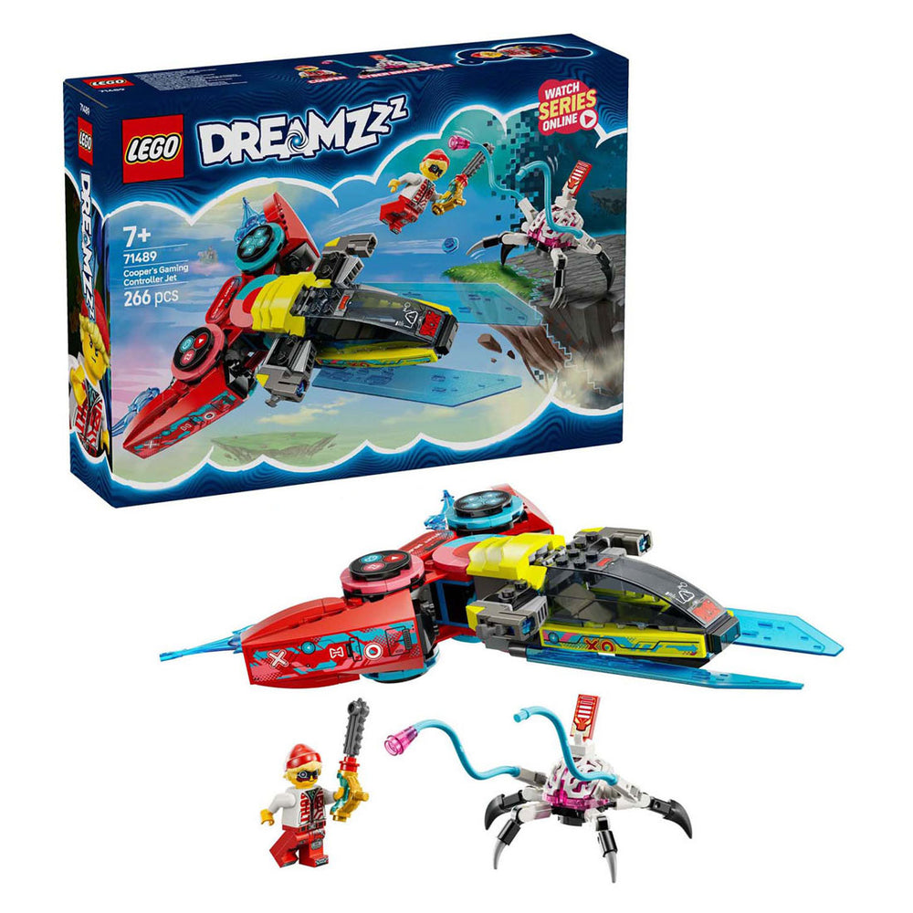 Lego dreamzzz - coopers controllervliegtuig constructiespeelgoed (71489)