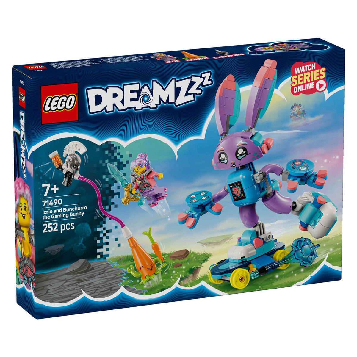 Lego dreamzzz 71490 izzie en bosurro het gamende konijn