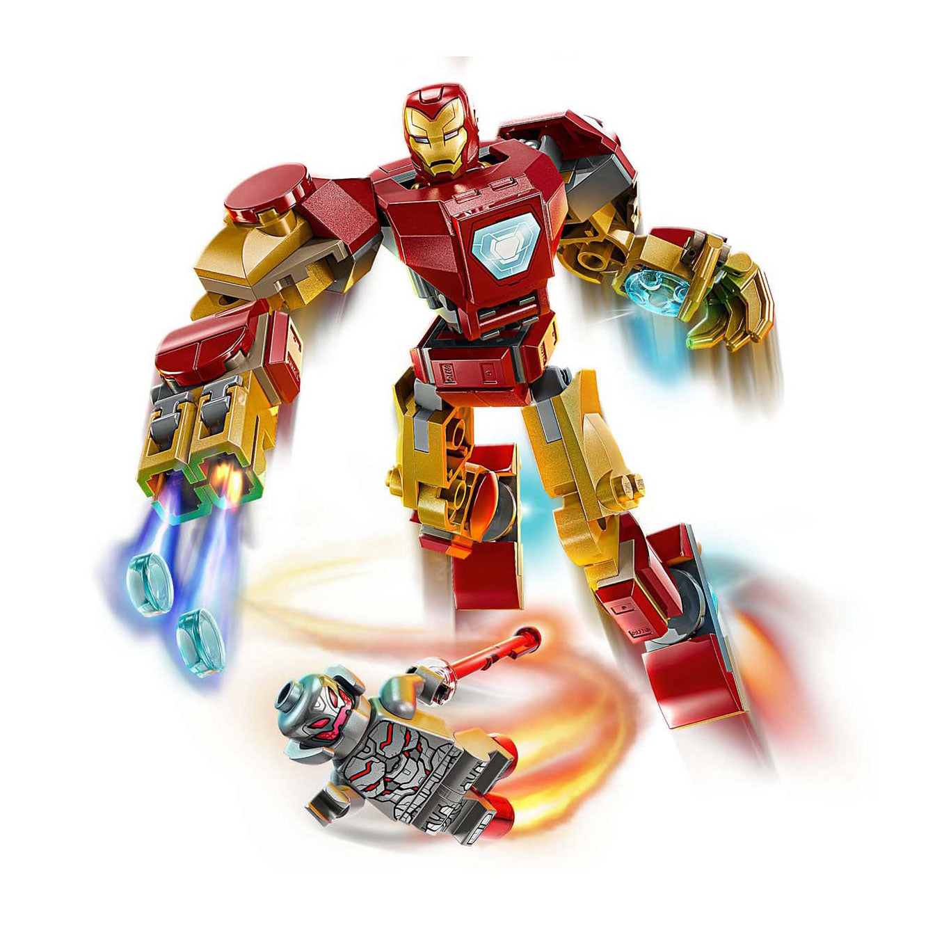 Lego superhelden 76307 iron man mecha vs. ultron