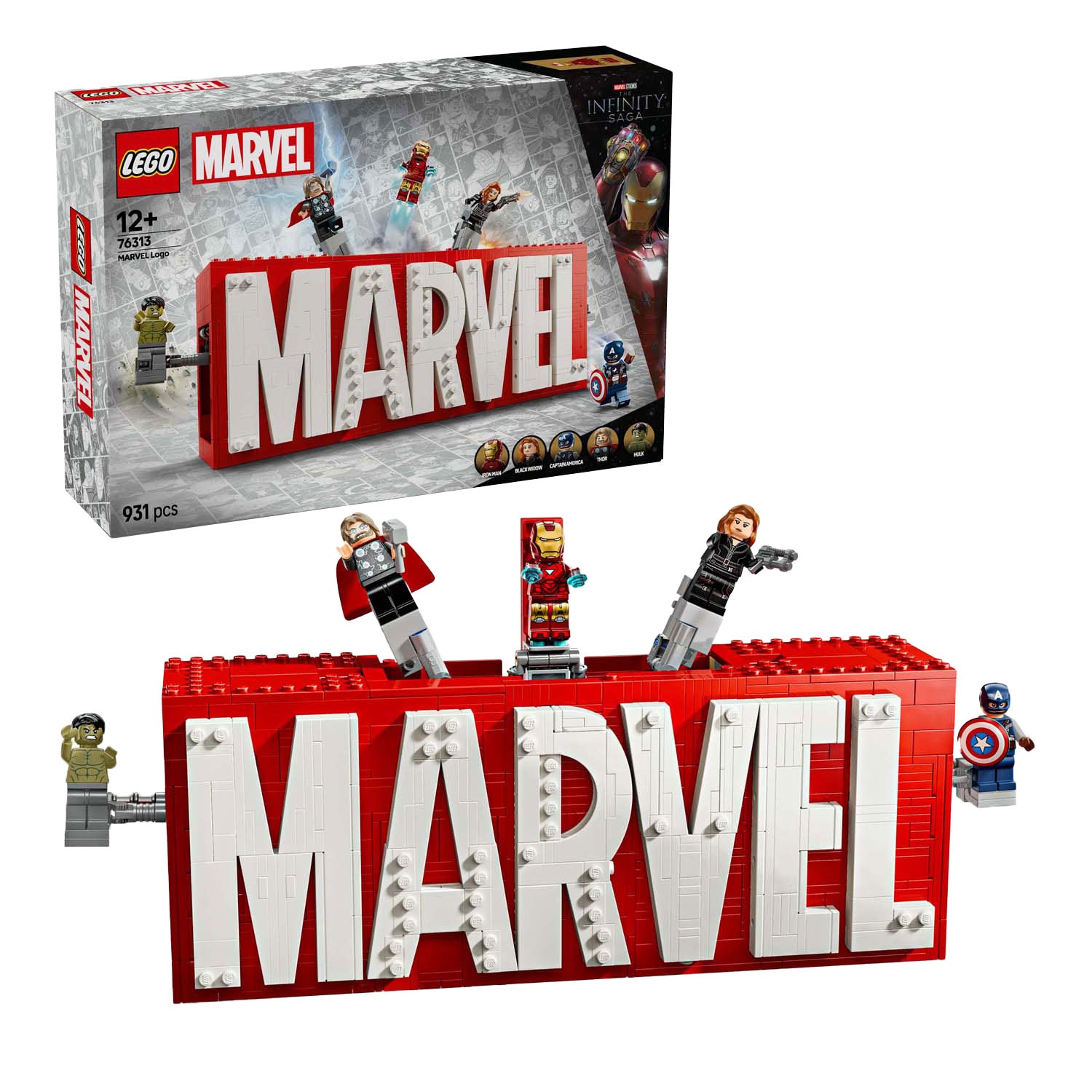 Lego superhelden 76313 wonderlogo en minifiguren