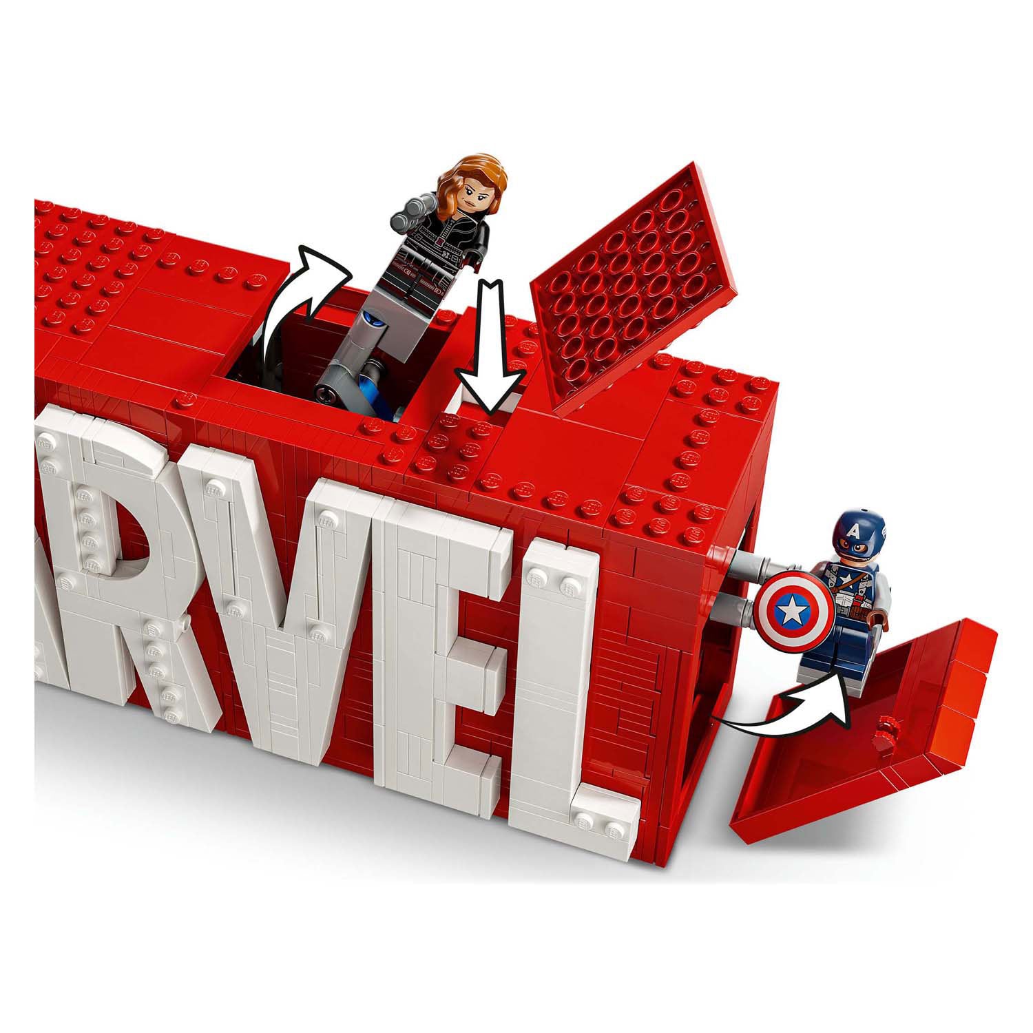 Lego superhelden 76313 wonderlogo en minifiguren
