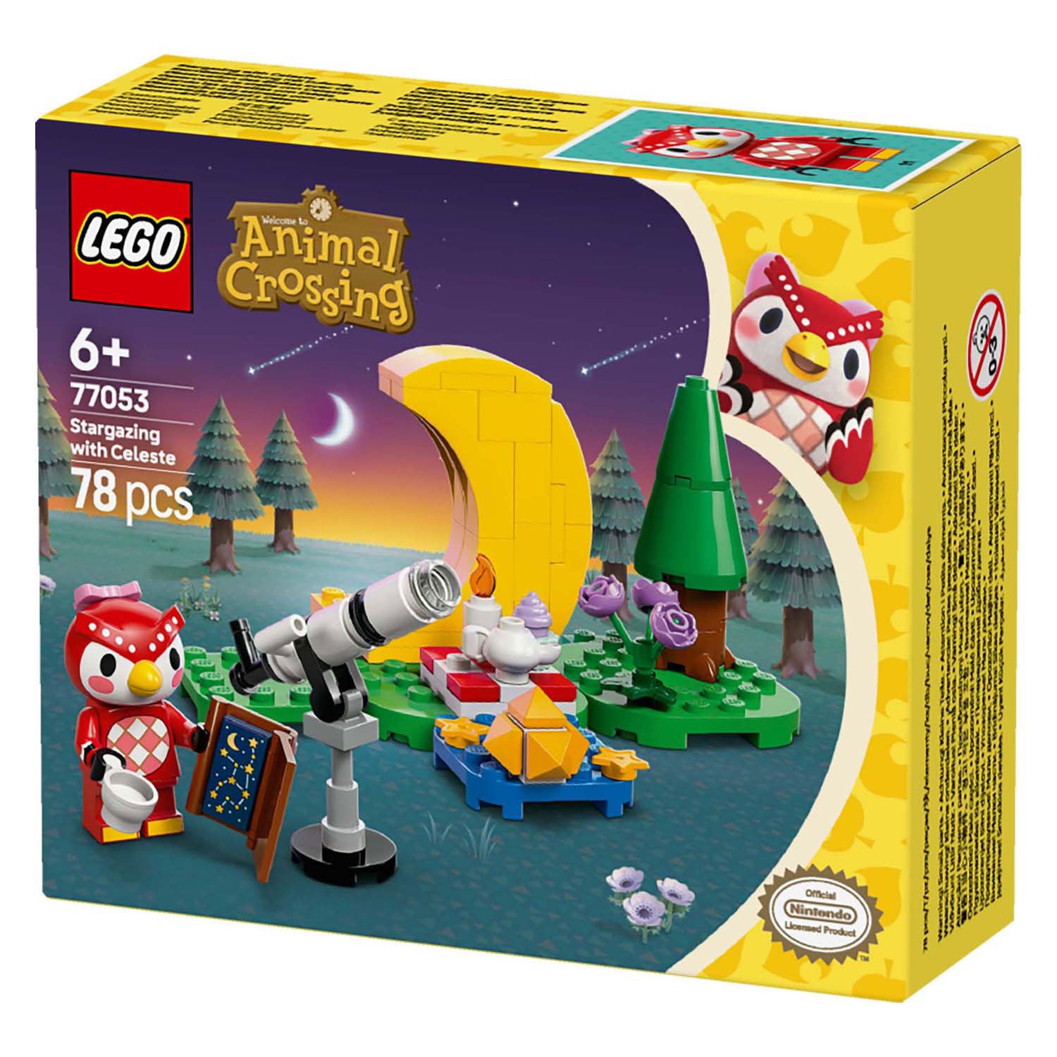Lego 77053 Animal Crossing Sterrenkijken met Celeste