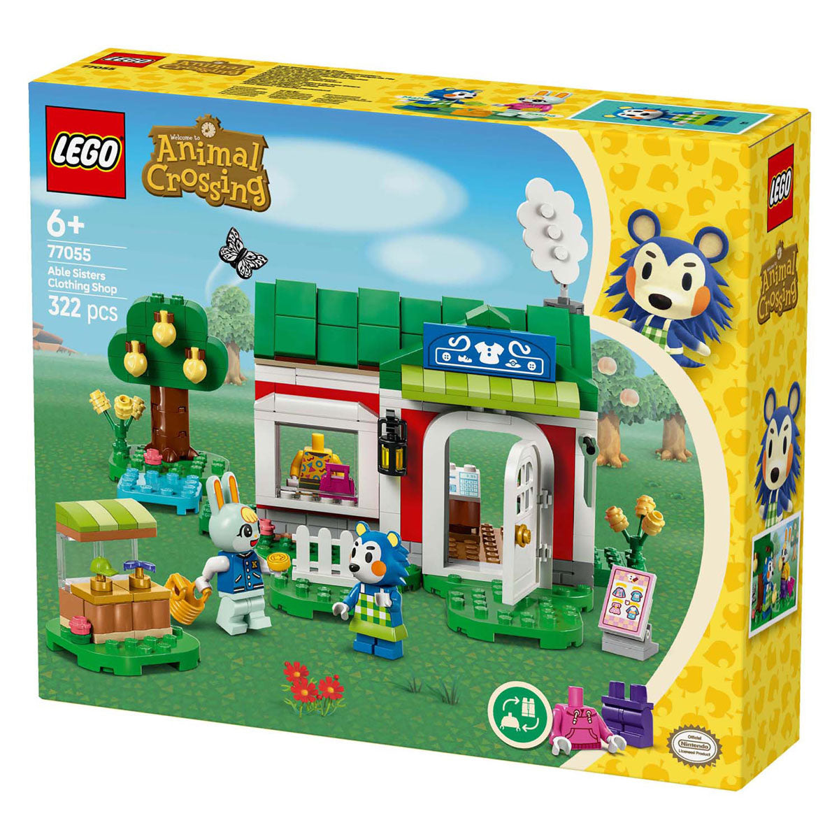 Lego Animal Crossing 77055 Kleermakerij van de zusjesable