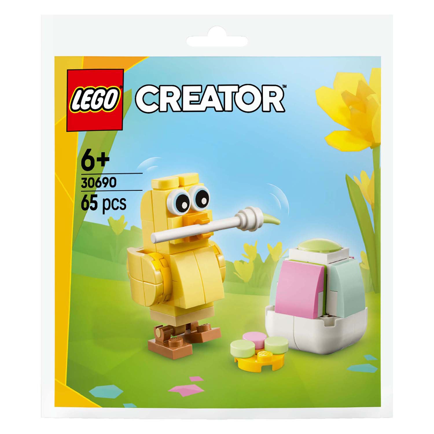 Lego creator 30690 paasei schilderen met kuiken