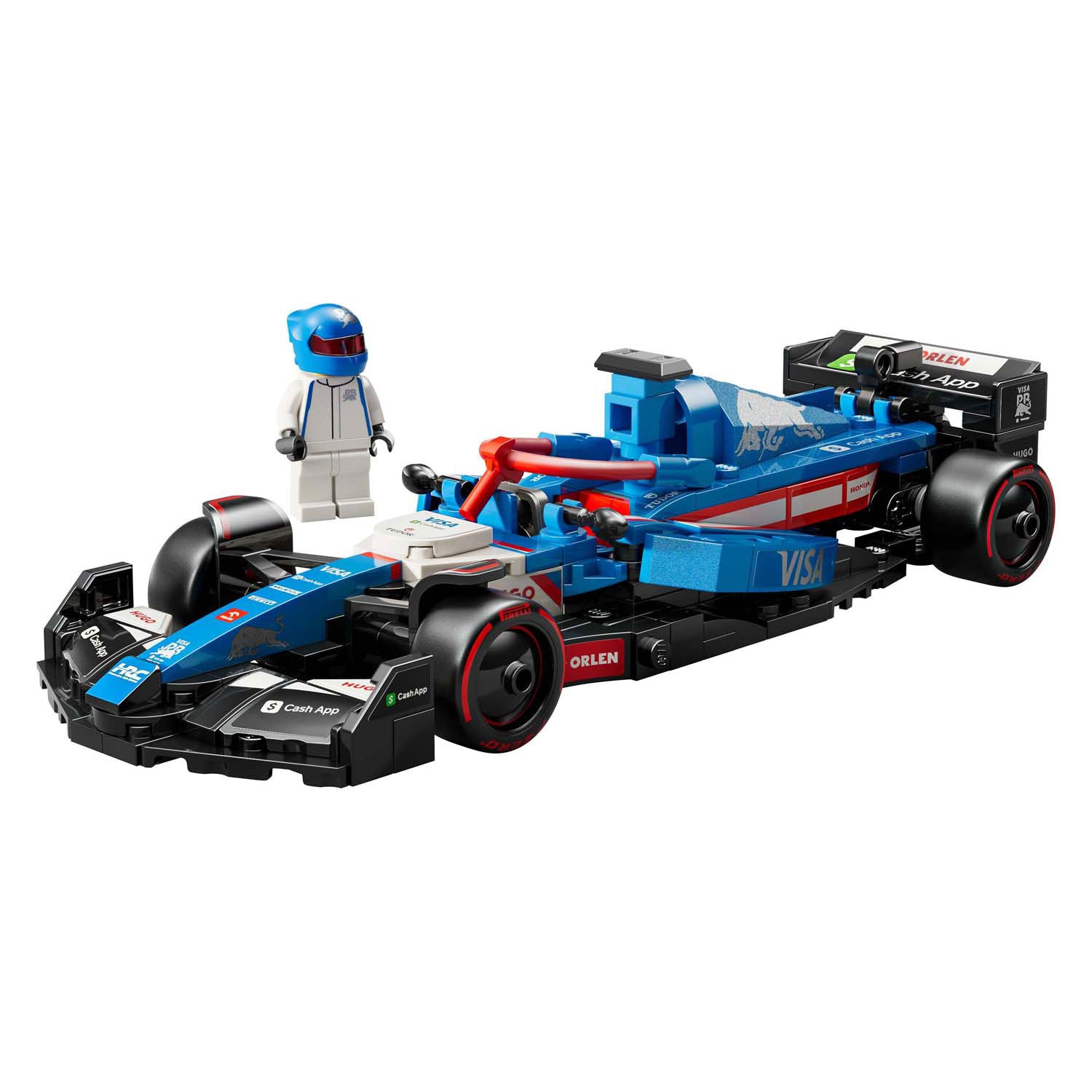 Lego speed champions visa cash app rb vcarb 01 f1 racewagen set - 77246