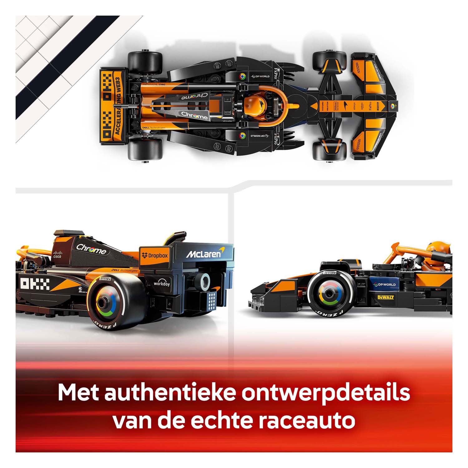 Lego speedkampioenen 77251 mclaren f1 team mcl38 racewagen