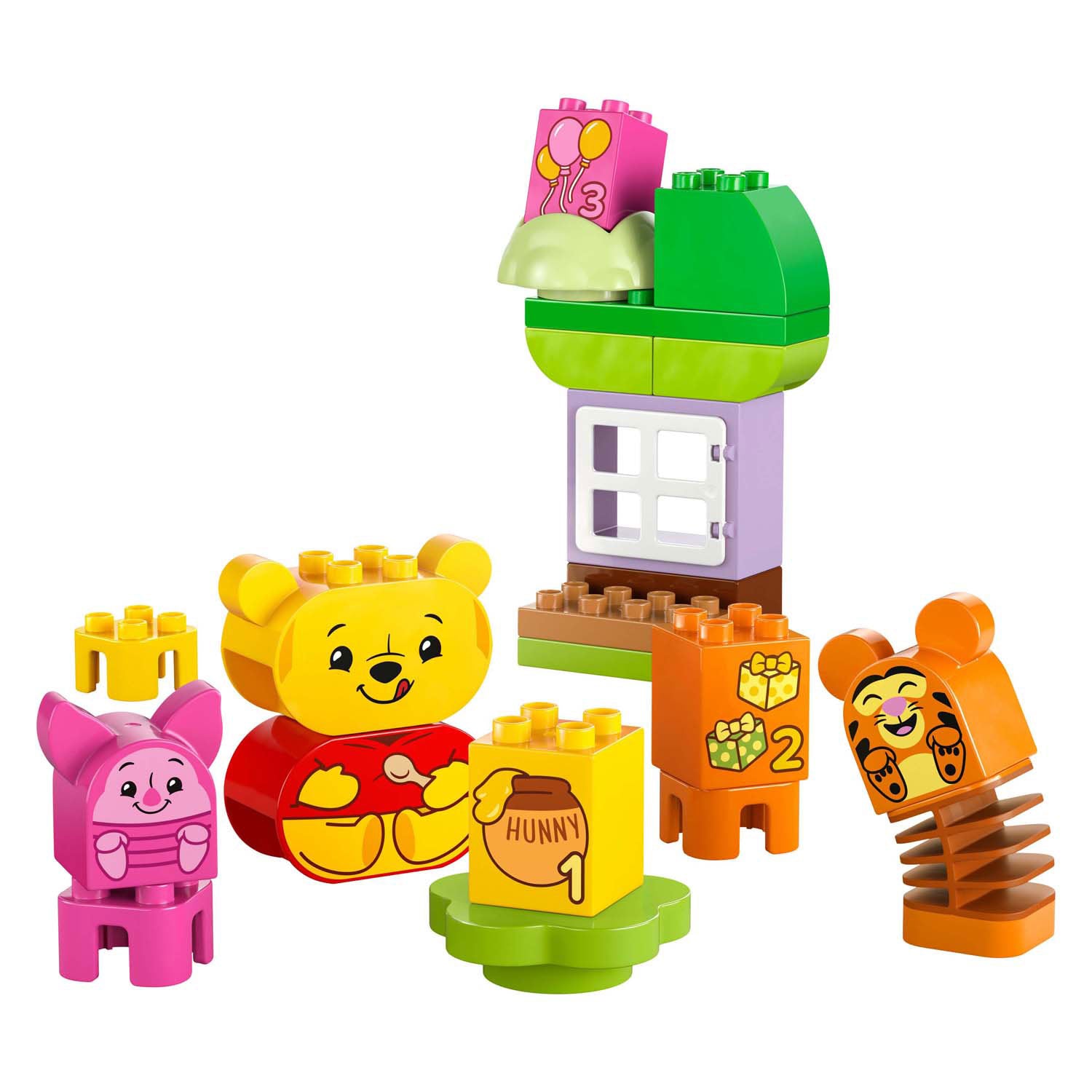 Lego duplo disney - het verjaardagsfeest van winnie de poeh constructiespeelgoed (10457)