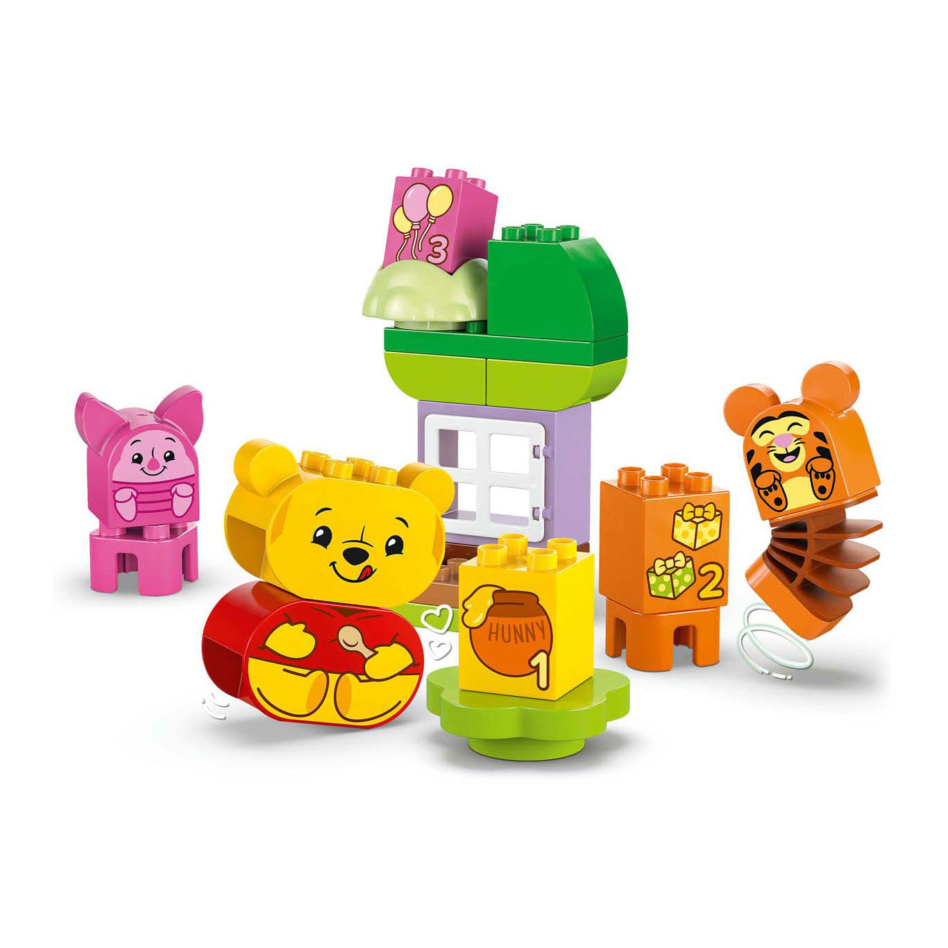 Lego duplo disney - het verjaardagsfeest van winnie de poeh constructiespeelgoed (10457)