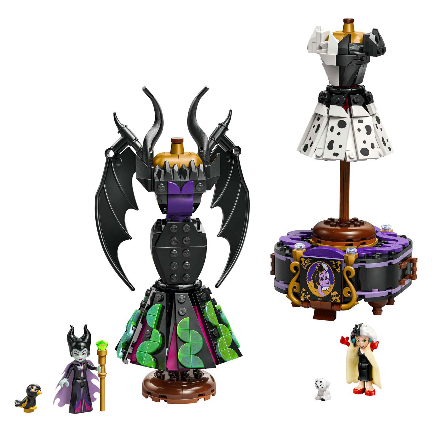 Lego Disney 43262 Jurken van Maleficent en Cruella de Vil