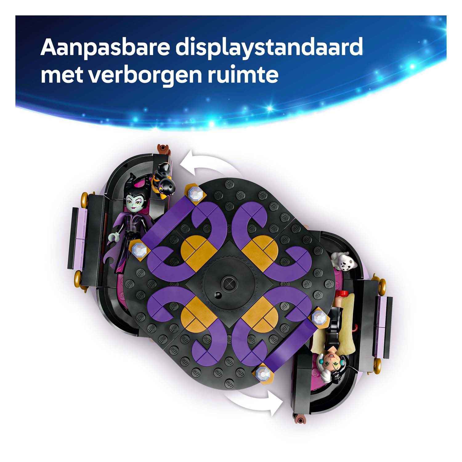 Lego disney 43262 de jurken van maleficent en cruella de vil