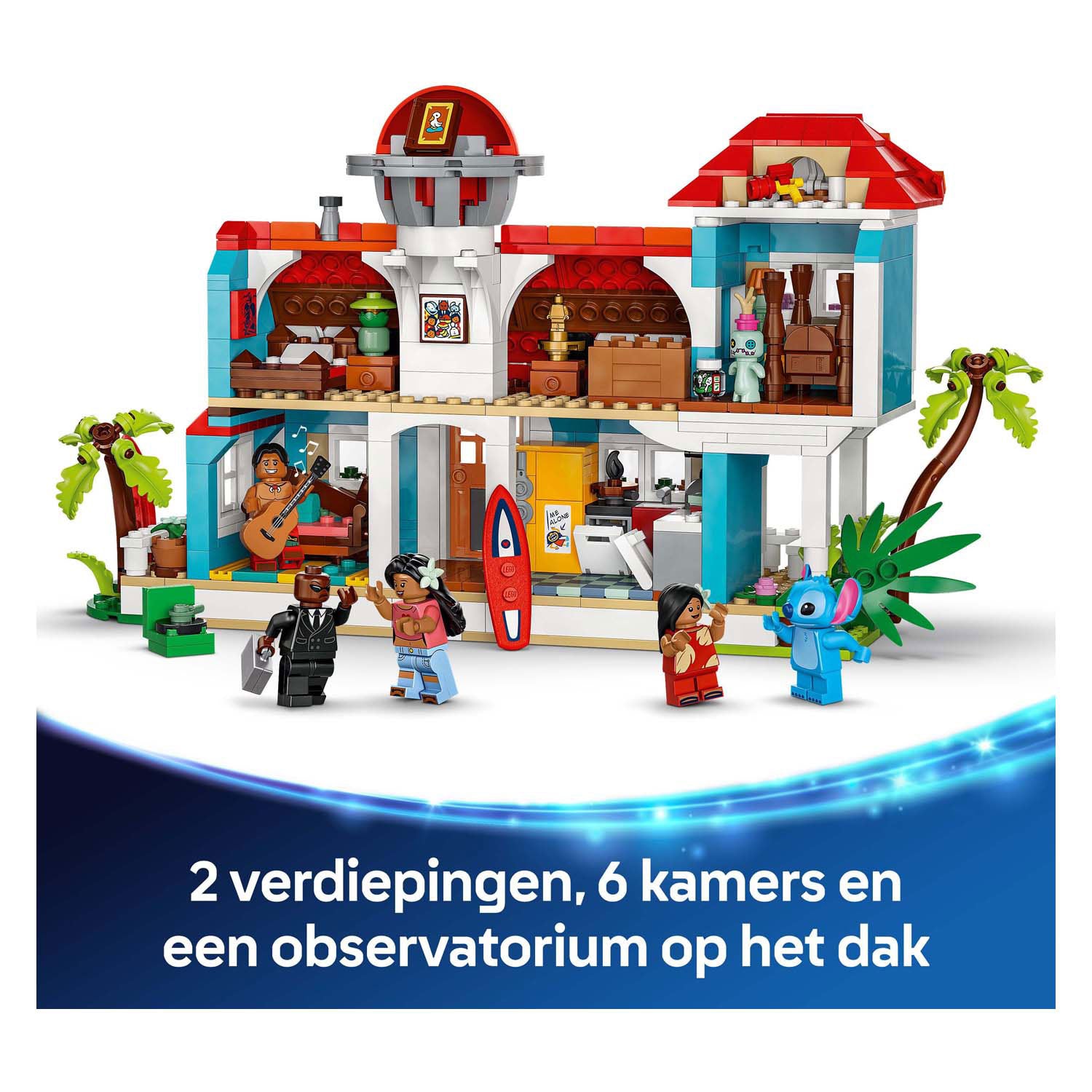 Lego disney 43268 lilo en stitch strandhuis