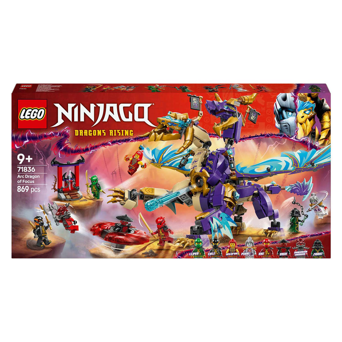 Lego Ninjago 71836 boogdraak van concentratie