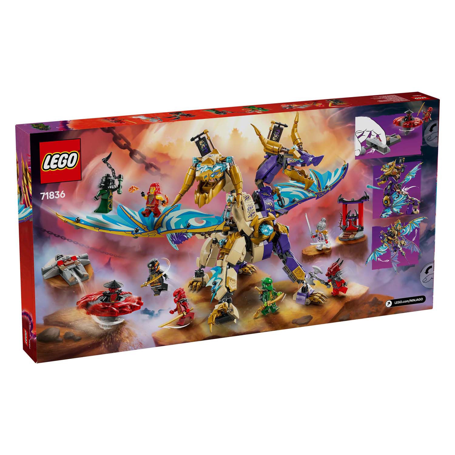 Lego ninjago 71836 boogdraak van concentratie