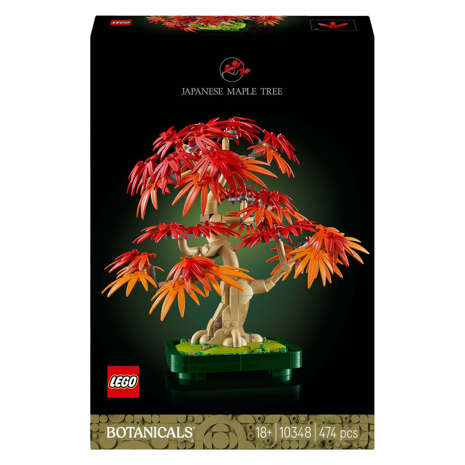 Lego the botanical collection - japanse esdoorn bonsaiboompje constructiespeelgoed (10348)