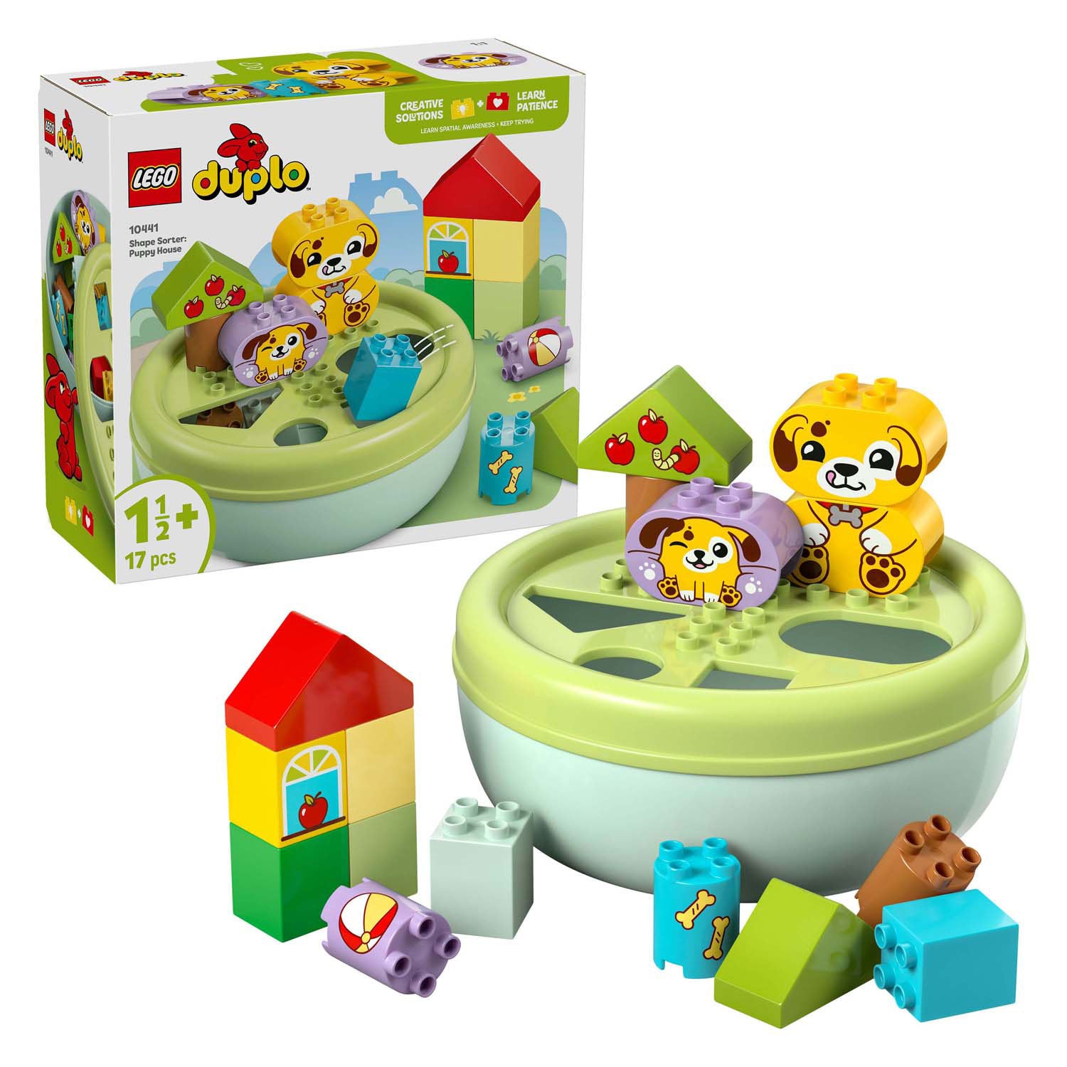 Lego 10441 duplo mijn eerste vormenstoof puppyhuis