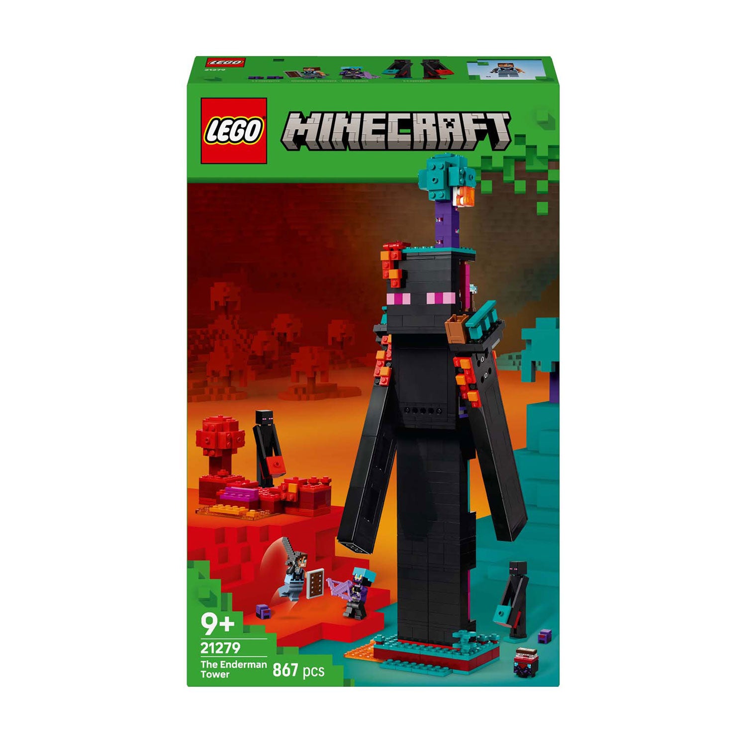 Lego minecraft 21279 de enderman toren