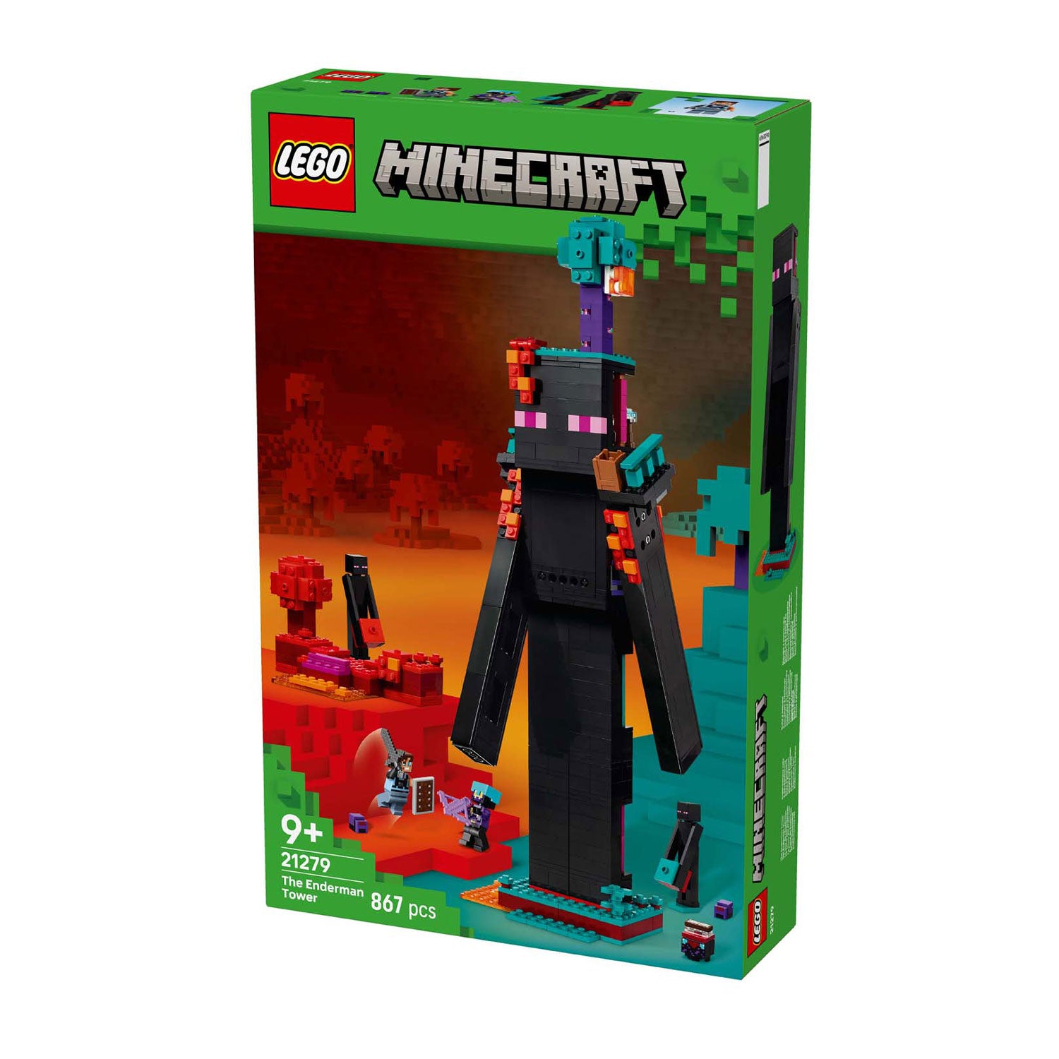 Lego minecraft 21279 de enderman toren