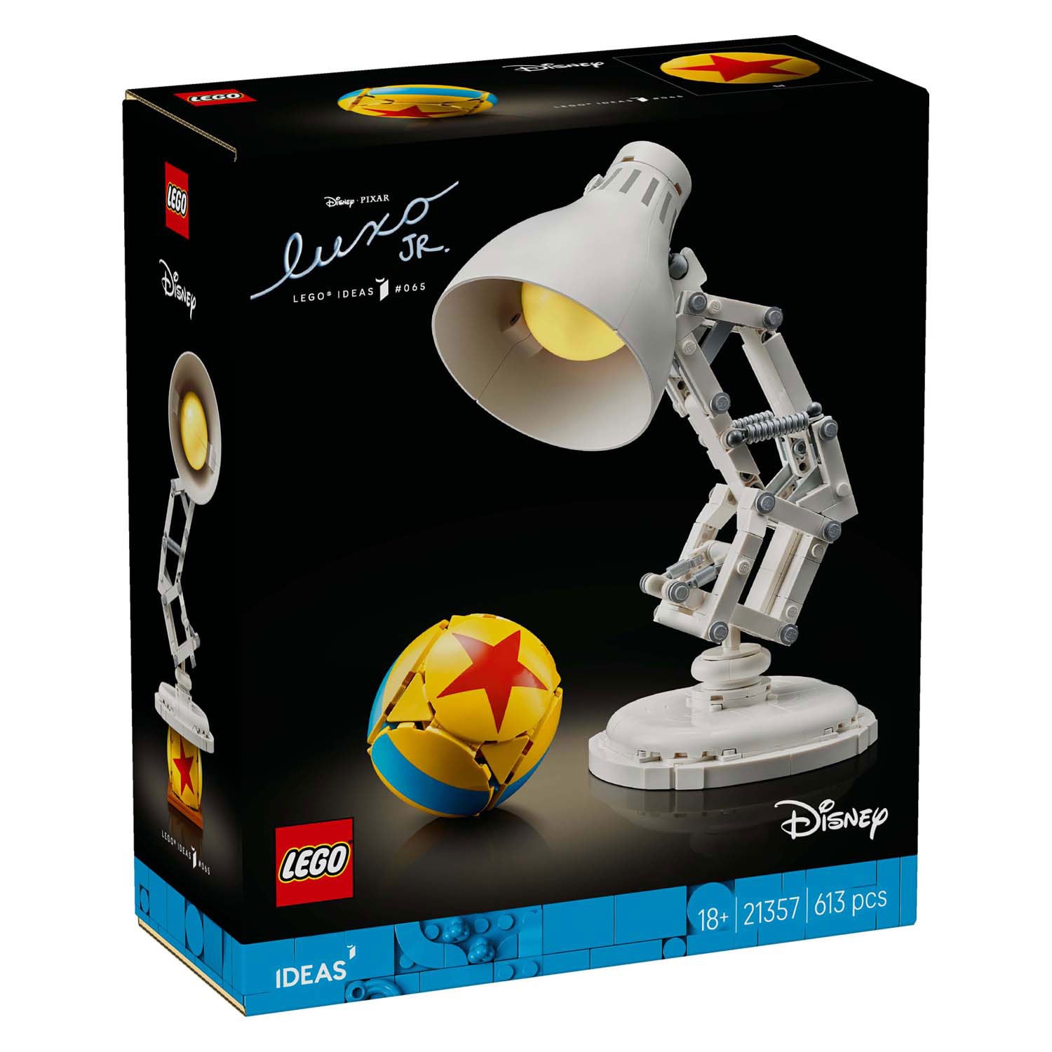 Disney lego 21357 ideeën pixar luxo jr.