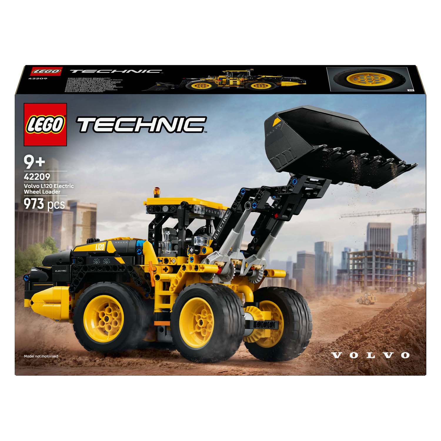 Lego 42209 technic volvo l120 elektrische wiellader