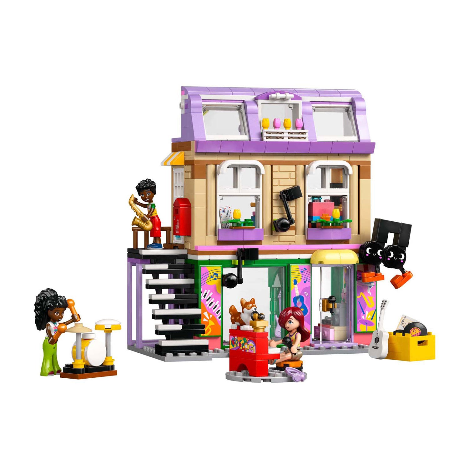 Lego 42653 Friends muziekwinkel en appartement