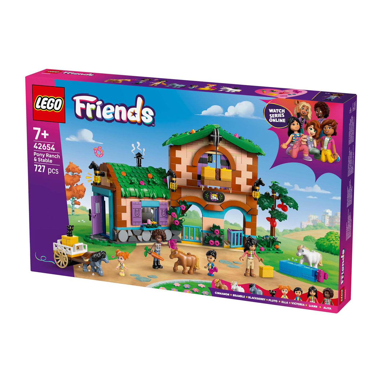 Lego 42654 Friends ponyboerderij en stal