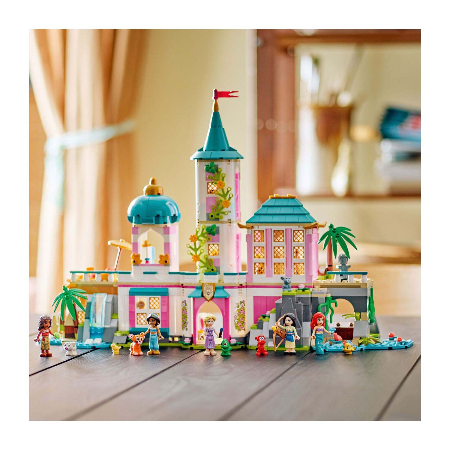 Disney lego 43267 prinses prinsessenkasteel en koninklijke huisdieren