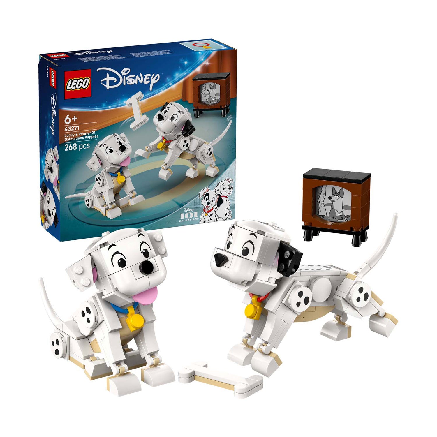 Lego disney 43271 lucky en penny uit 101 dalmatiers