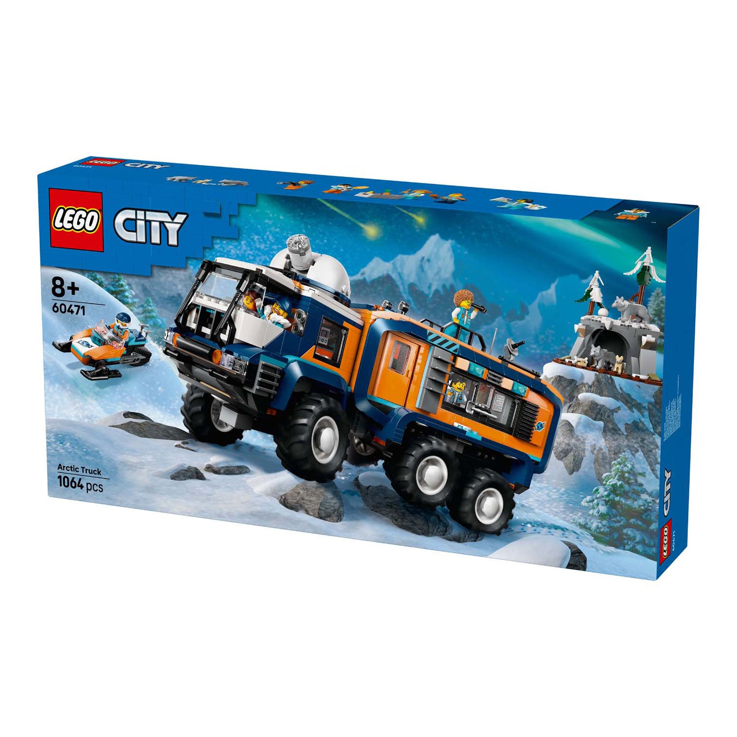 Abi lego 60471 stadsverkenning laboratoriumtruck op de noordpool
