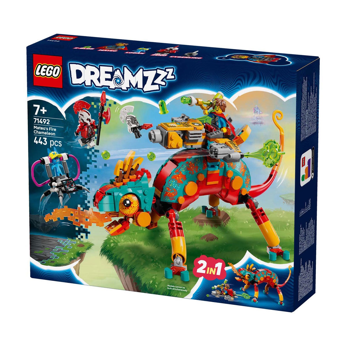 Lego dreamzzz mateo's vuurkameleon speelgoed - 71492