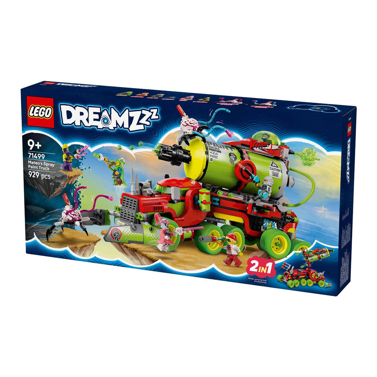 Lego dreamzzz 71499 mateo's spuitbustruck