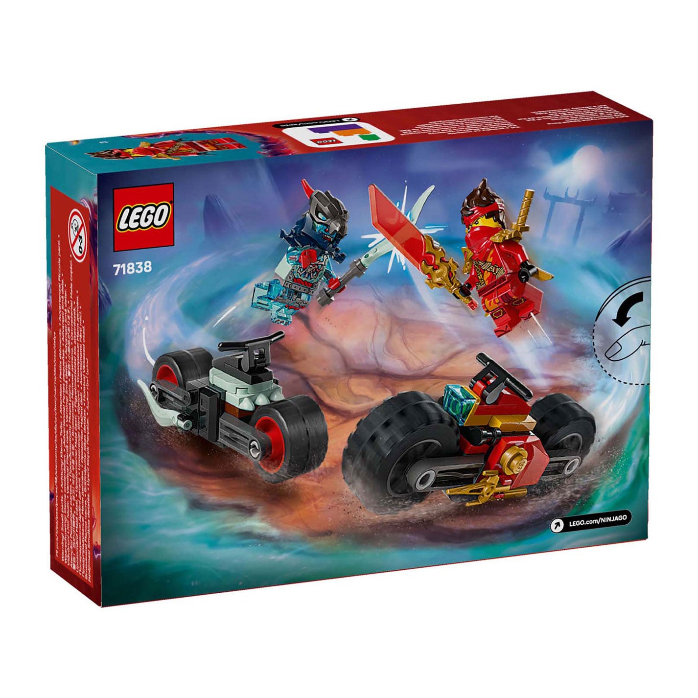 Lego ninjago 71838 kai's motorrace