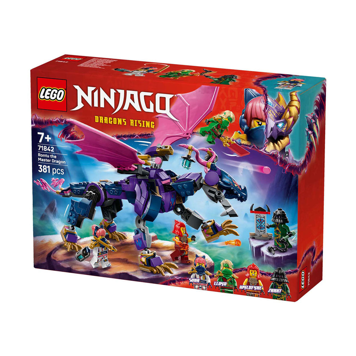 Lego 71842 Ninjago Rontu de Meesterdraak