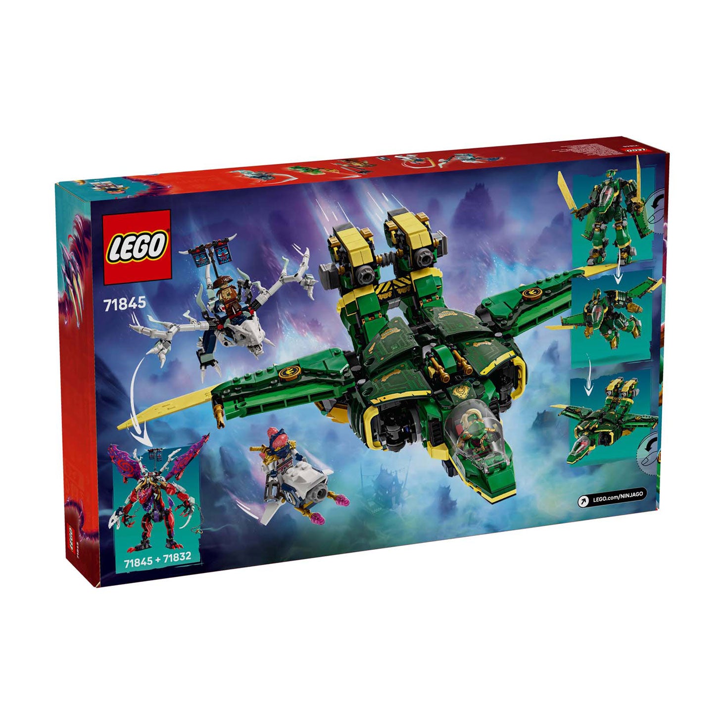 Lego ninjago 71845 lloyds vliegtuigmecha