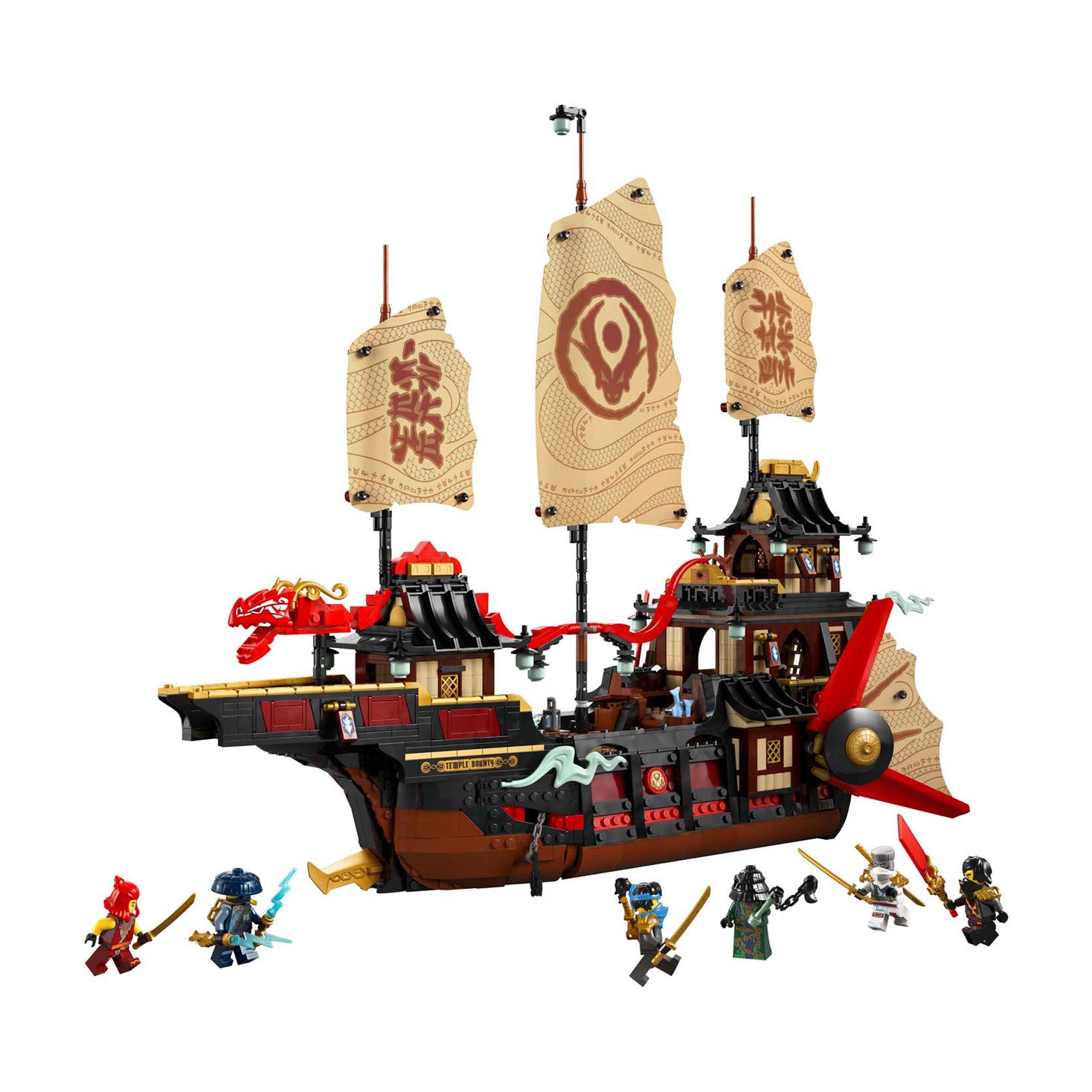 Abi LEGO 71848 Ninjago de Tempel Bounty
