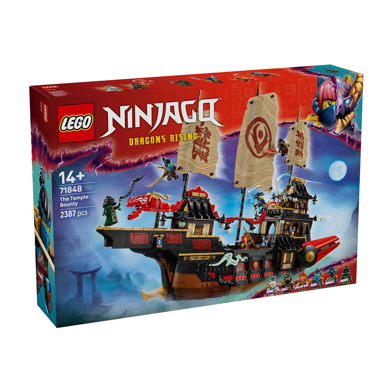 Abi LEGO 71848 Ninjago de Tempel Bounty