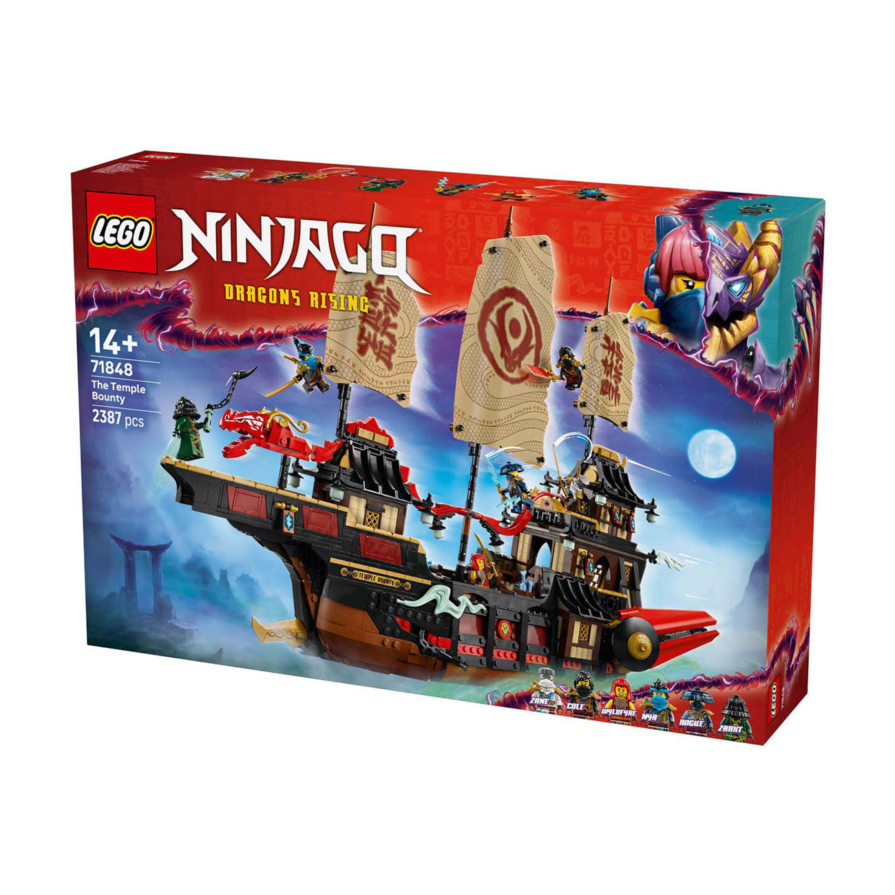 Abi LEGO 71848 Ninjago de Tempel Bounty