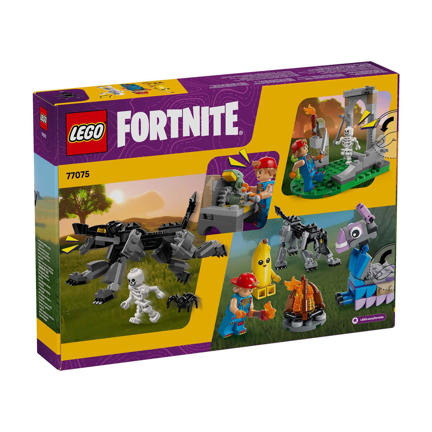 Lego 77075 fortnite peely en bougies kamp