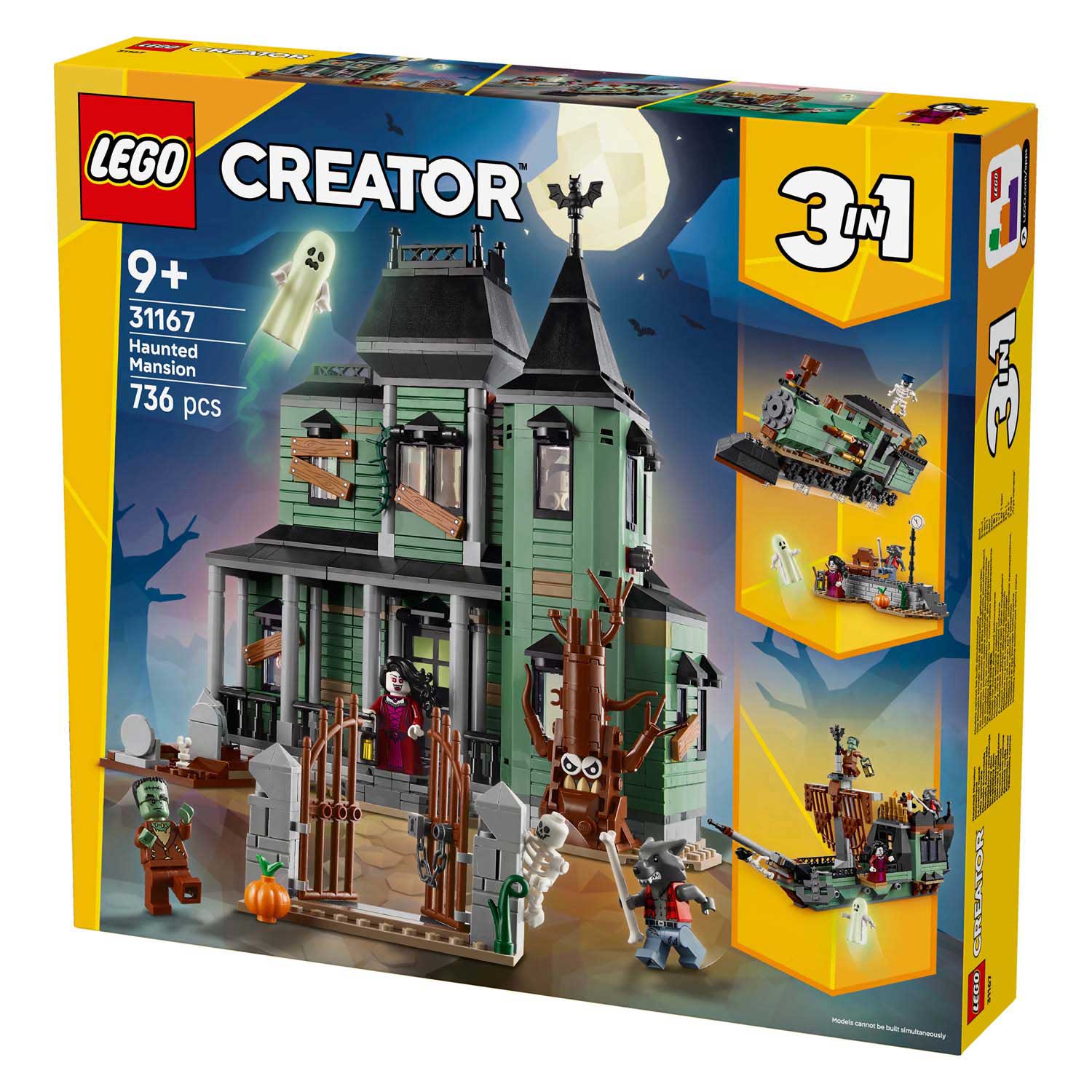 Lego creator 31167 spookhuis