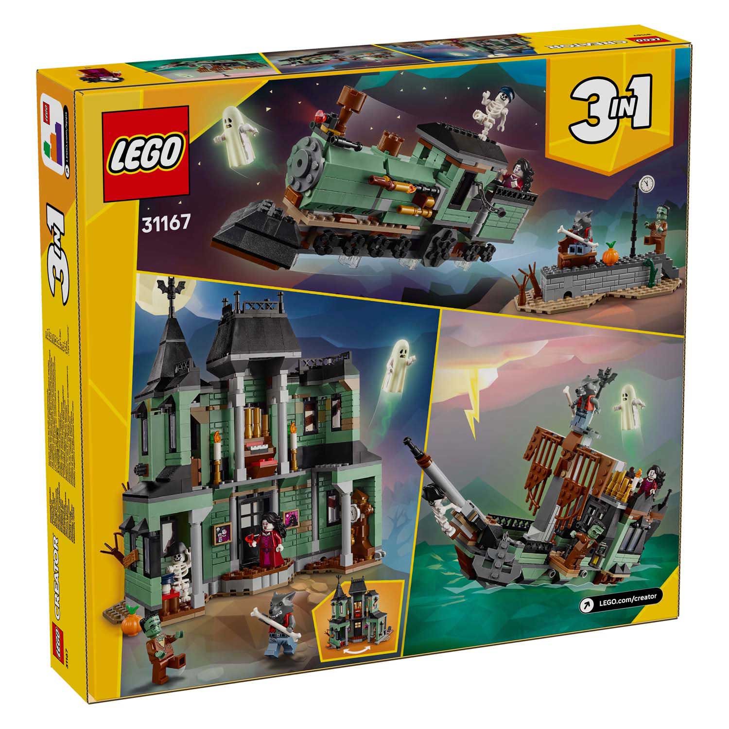Lego creator 31167 spookhuis