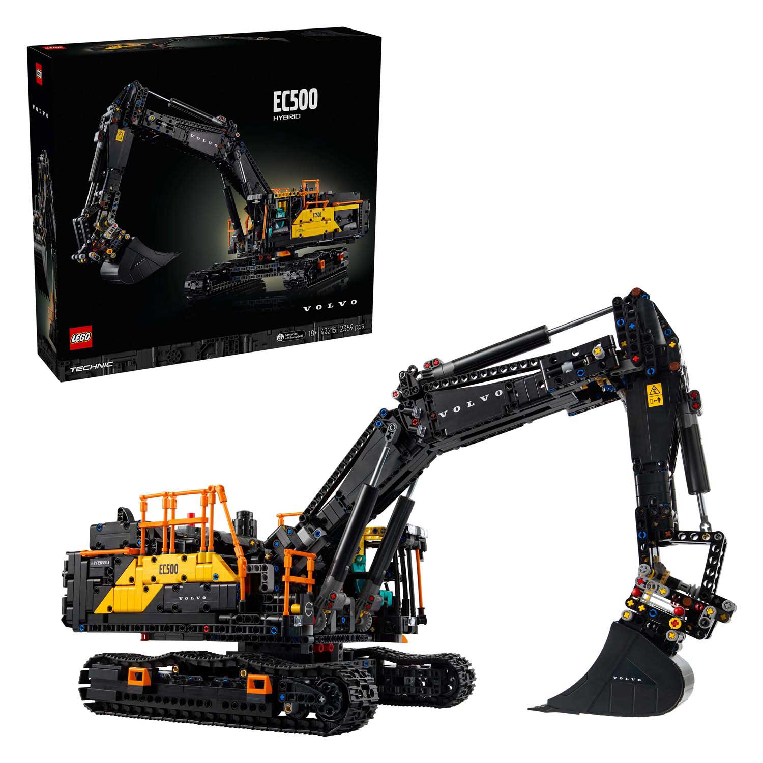 Lego technic 42215 volvo ec500 hybrid graafmachine