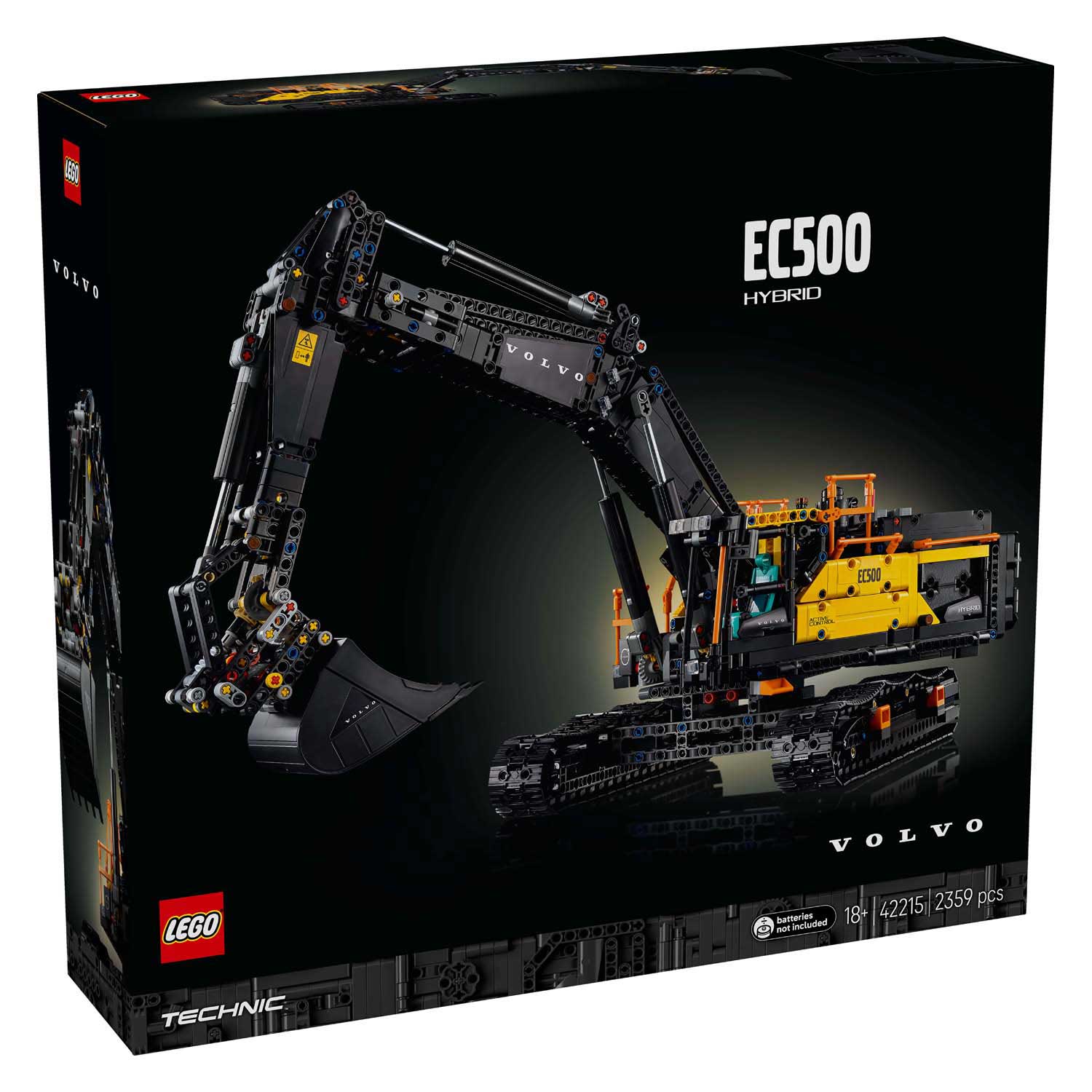 Lego technic 42215 volvo ec500 hybrid graafmachine