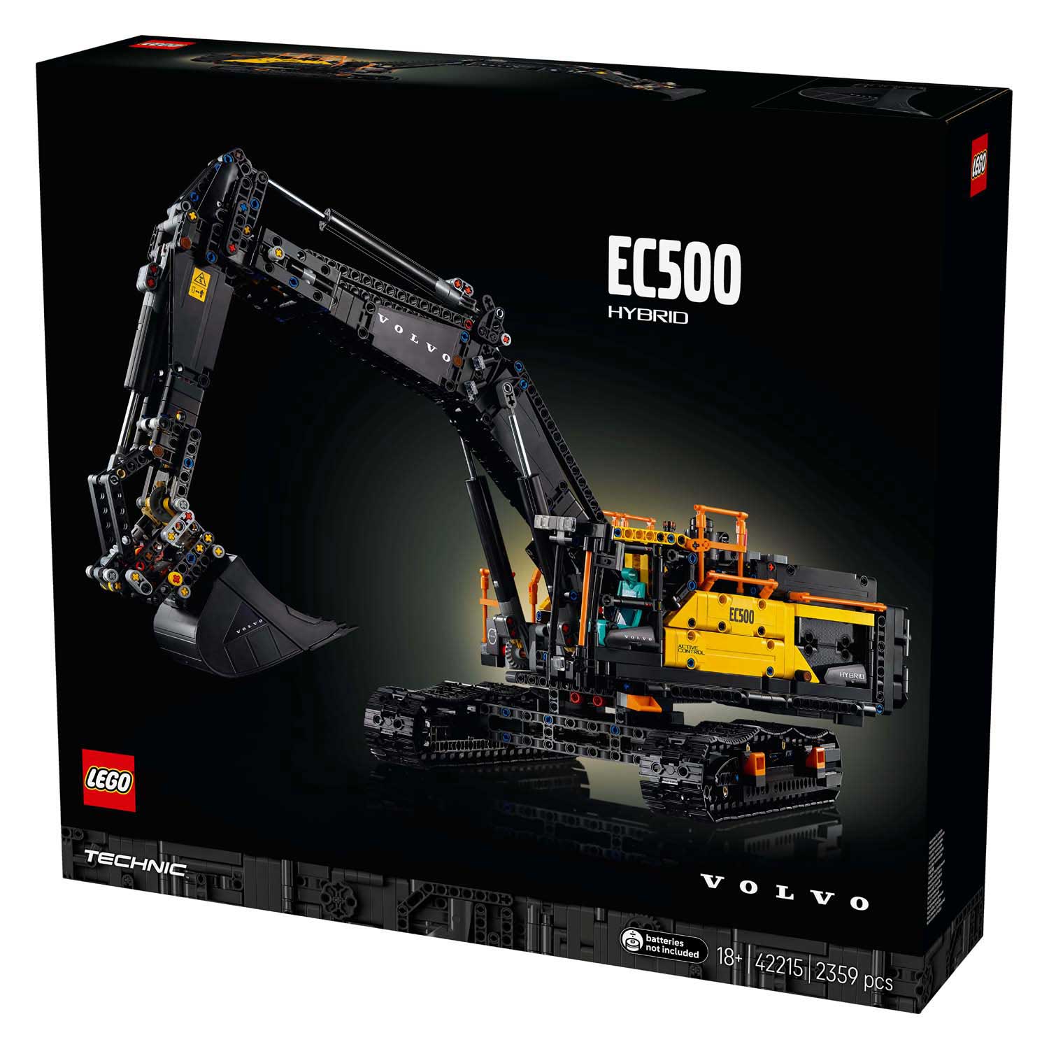 Lego technic 42215 volvo ec500 hybrid graafmachine