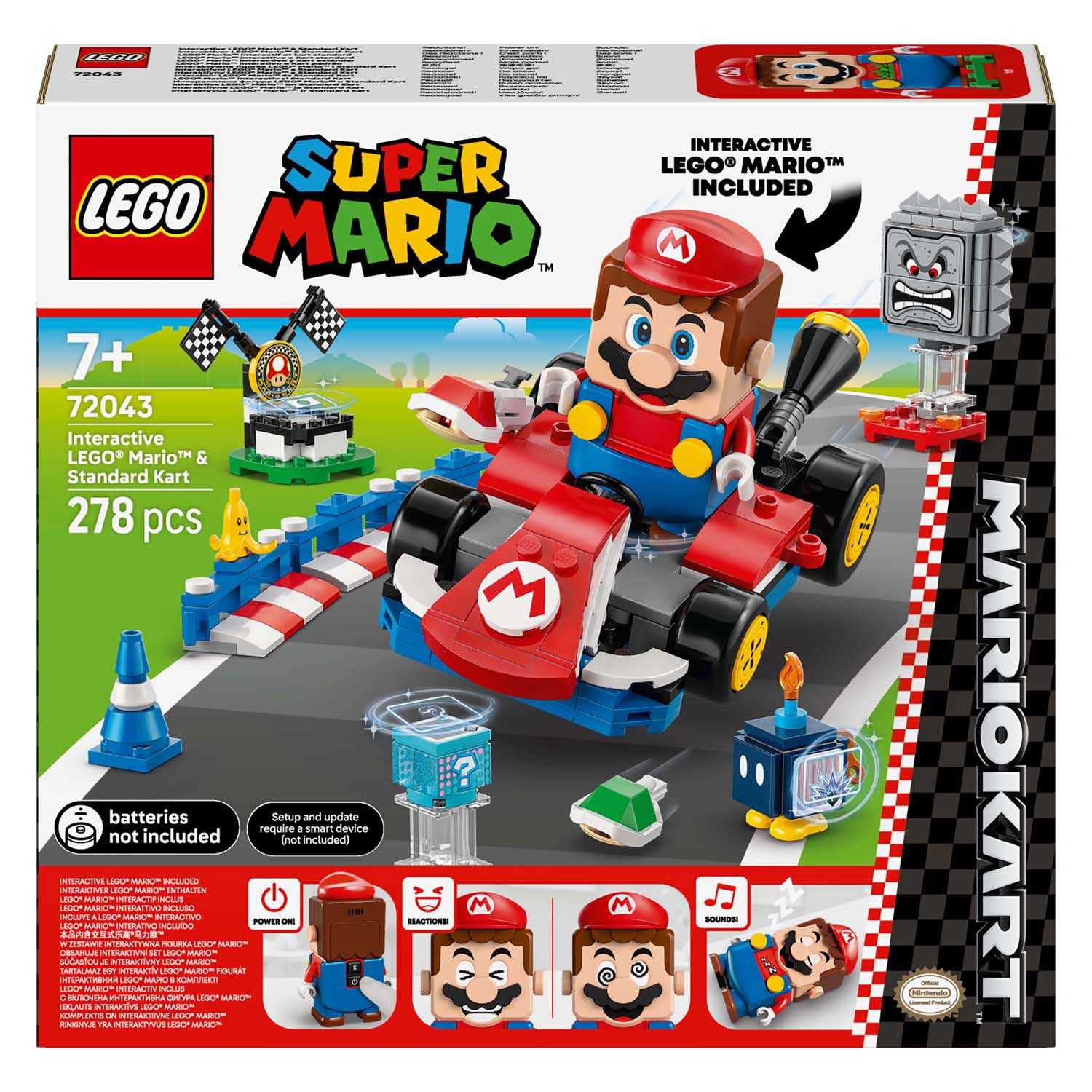 Lego super mario 72043 mario en standaardkart